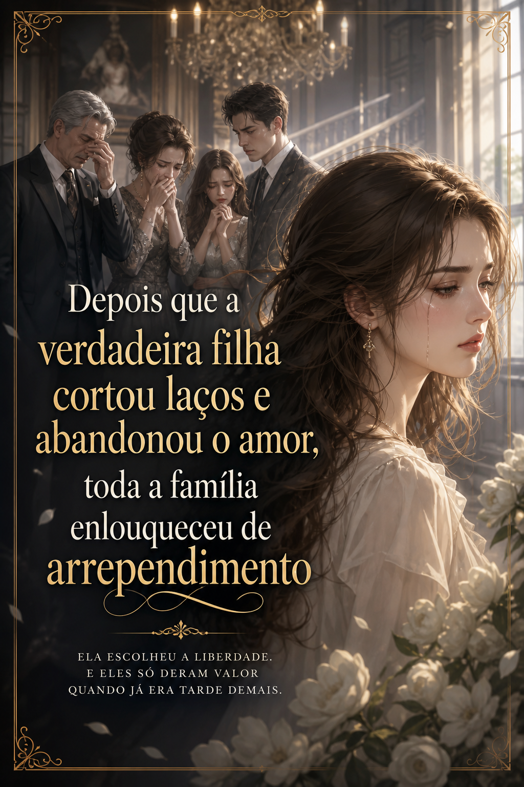 Depois que a verdadeira filha cortou laços e abandonou o amor, toda a família enlouqueceu de arrependimento