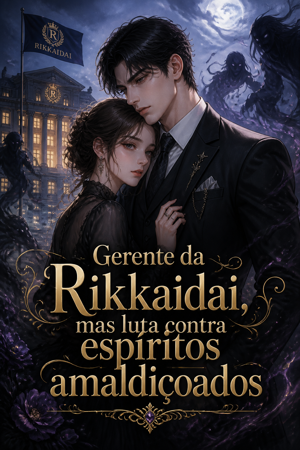 Gerente da Rikkaidai, mas luta contra espíritos amaldiçoados